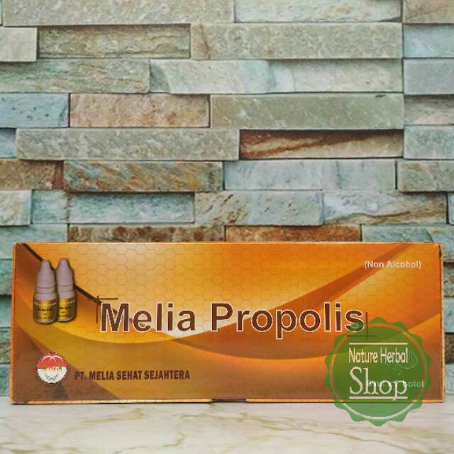 Propolis Melia 6 ml Original Paket - Melia Propolis Jaminan Asli 100% - Nature Herbal Shop Jogja