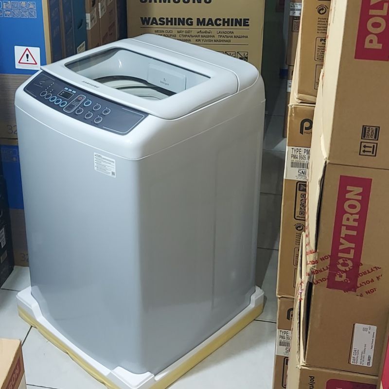 SAMSUNG WA 80 H 4000 SW LOW WATT DIAMOND TUBE Mesin Cuci Top Load 8Kg SAMSUNG