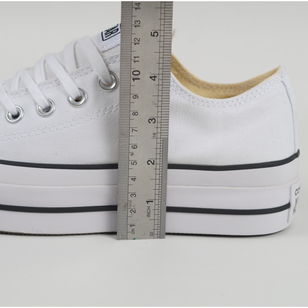 Sepatu Converse Classics Lift White Black