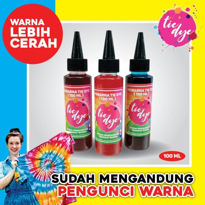 

Pewarna Tie Dye / Tinta Tie Dye / Pewarna Kaos Tekstil / Tie Dye Cair