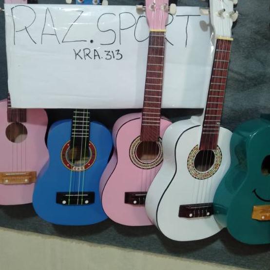 【TOPSELLER】 Ukulele PiNk ukulele warna ping,toska kentrung senar3 dan 4 murah bonus pick