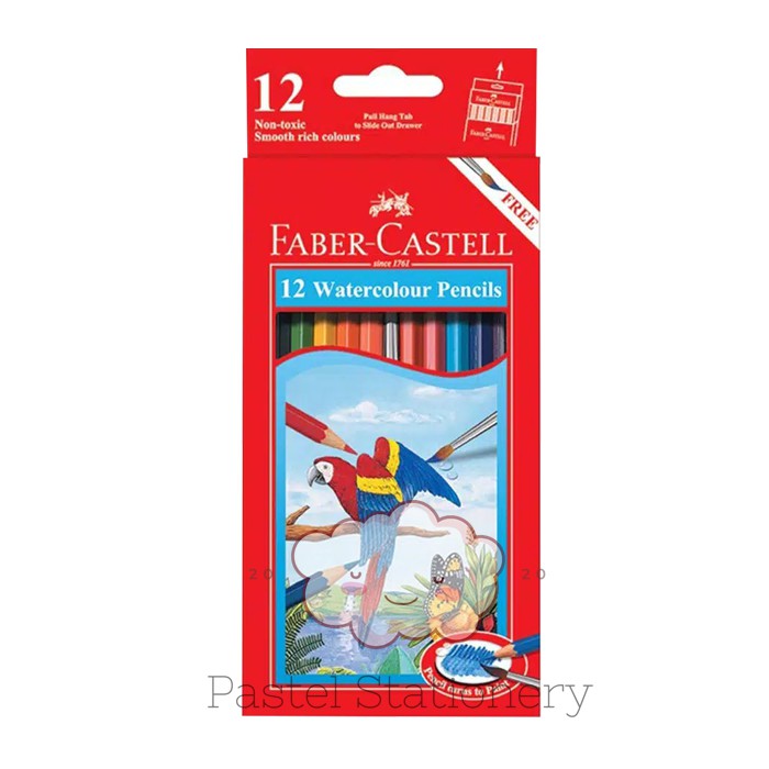 

Pensil Warna Faber Castell 12 Warna Water Colour Panjang