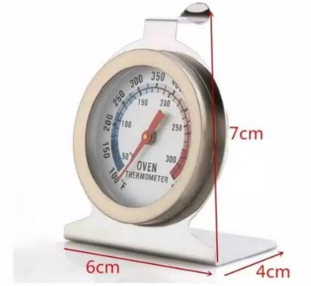 THERMOMETER OVEN ALAT UKUR SUHU PANAS ROTI THERMOMETER KUE MANUAL JARUM ANALOG GANTUNG