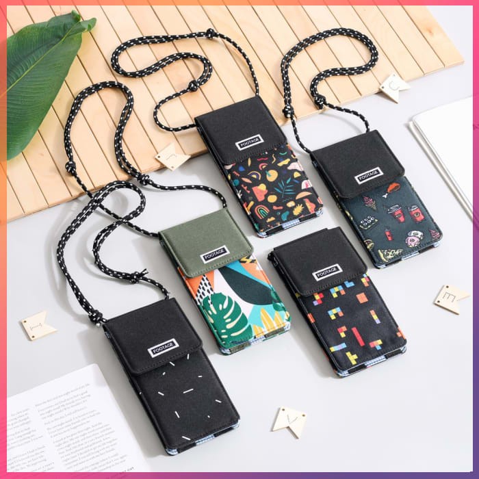 Dompet HP ID Card Holder Hanging Phone Wallet Kalung Gantung Leher