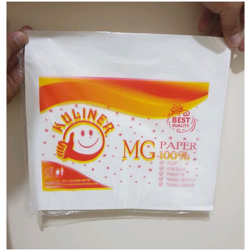 

Kertas Bungkus Nasi MG Paper / Kertas Bungkus Nasi KFC/Burger/Kebab