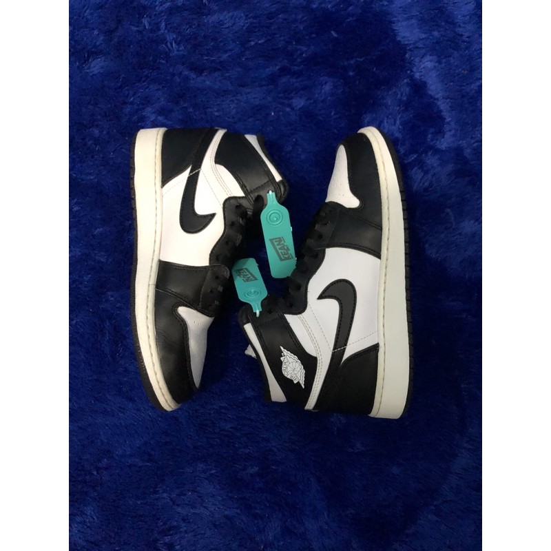 jordan high og black white