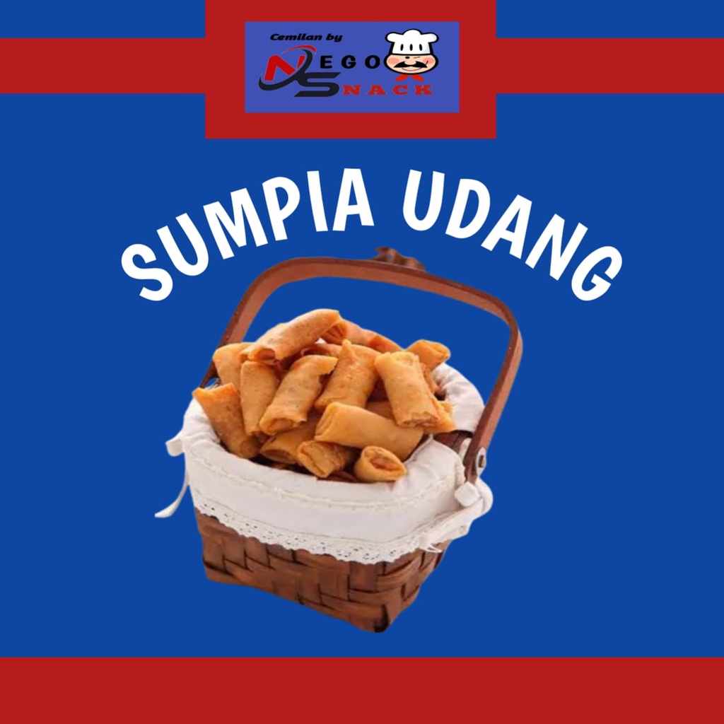 

SUMPIA UDANG l GURIH&RENYAH l KEMASAN 500gran-1kg l HALAL
