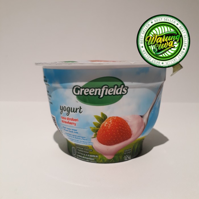 

greenfields yogurt stirred strawberry 125gr