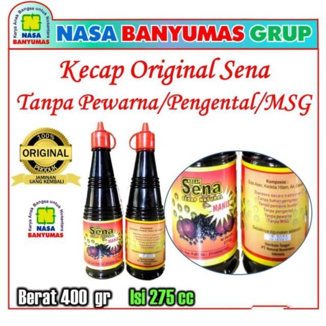 

KECAP SENA KECAP ALAMI KENTAL DARI KEDELAI MURNI ORIGINAL NASA