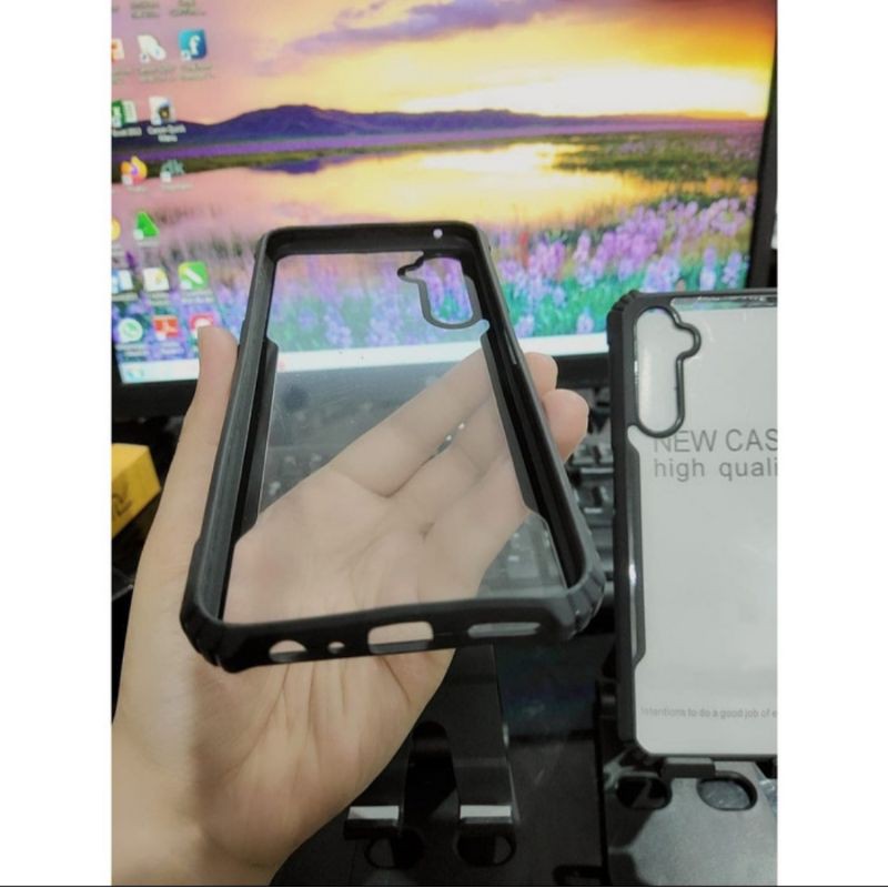 Softcase Clear Armor Bumper Transparant Realme 6/6i New