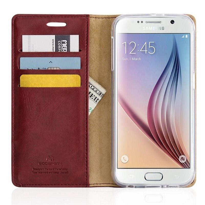 BLUE MOON Mercury Goospery Flip Leather case SAMSUNG A32 A52S A72 S20 FE PLUS ULTRA S21 PLUS ULTRA