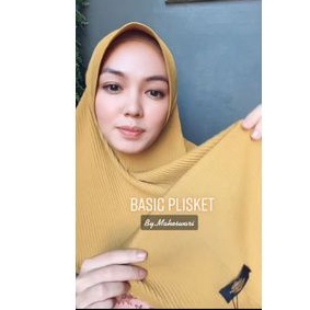 premium by MaheswariHijab basic  plisket instan by Maheswari