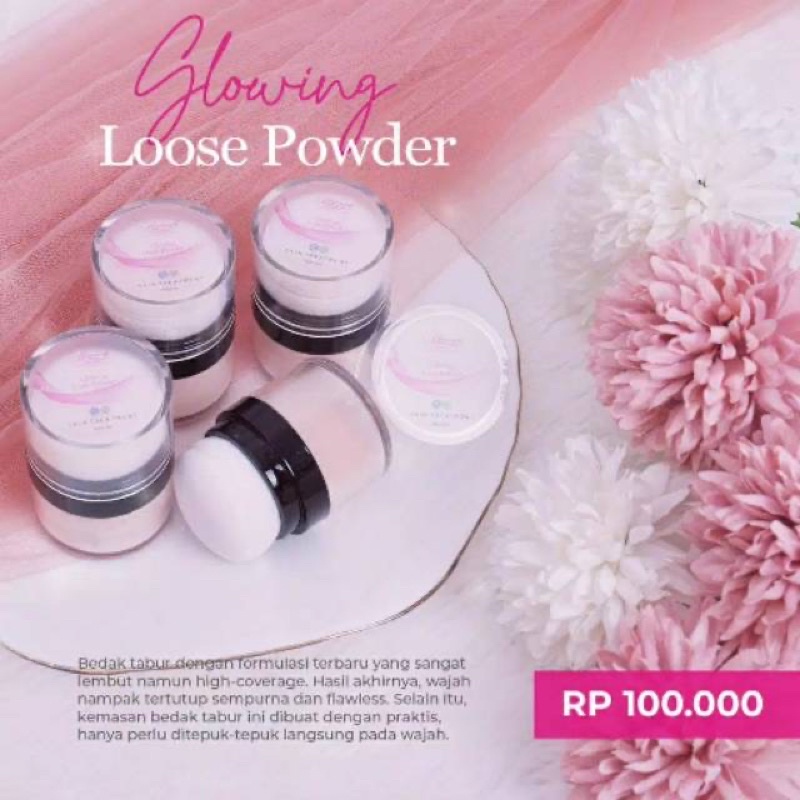 LOOSE POWDER MARWAH//GLOWING//BEDAK GLOWING//GLOWING LOSSE POWDER//TAHAN LAMA//BEDAK NO LONGSOR