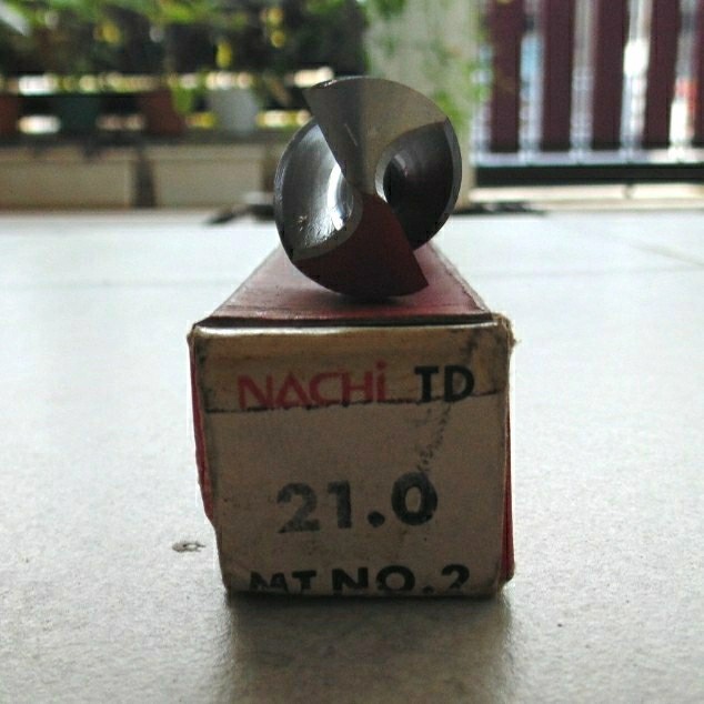 Mata Bor Besi 21mm Nachi Drill Taper Shank Twist Drill Mata Bor NACHI