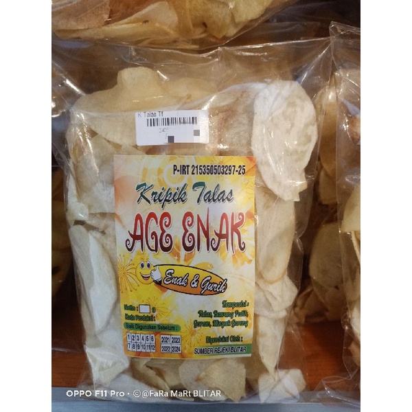 

KERIPIK TALAS KAWENTAR BLITAR