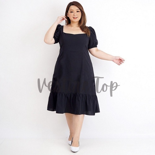 Sandra | Baju Sabrina | Dress Sabrina Full Karet | Dress Wanita korea | Dress Pesta | Dress Jumbo | 