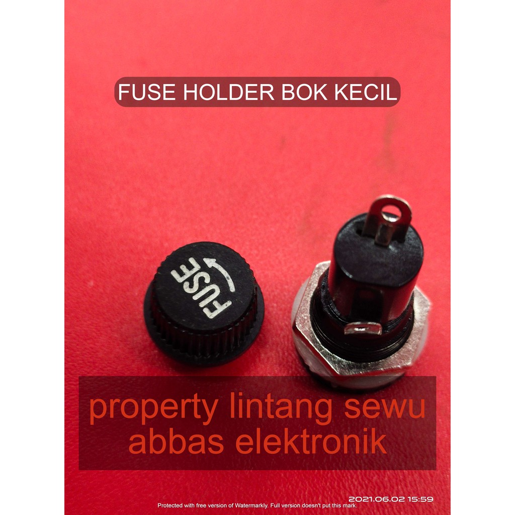 FUSE HODER KECIL TEMPAT SIKRING BOX BOKS