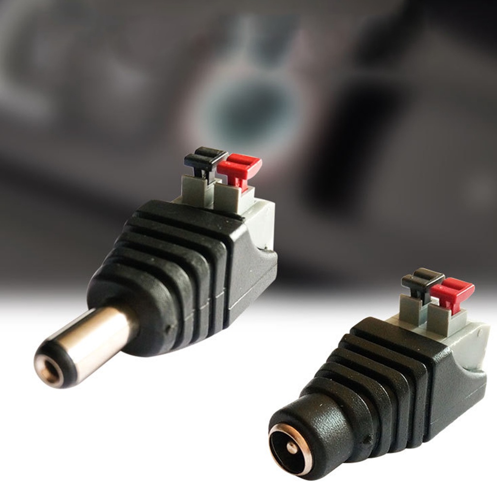 Colokan DC Power Plug Adapter Female dan Male Konektor Buat CCTV 5,5 x 3,1mm