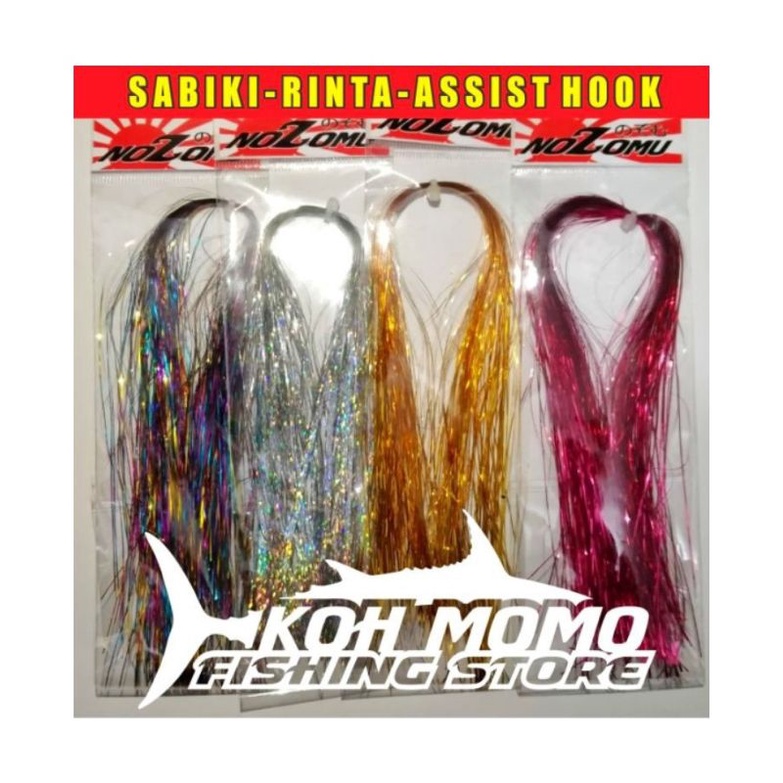 Flaser Serat hologram Assist Hook Sabiki Rinta Kotrek