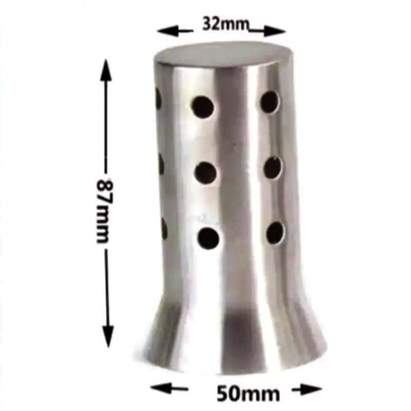 0DB KILER PEREDAM SUARA KNALPOT INLET 50mm UNTUK SEGALA JENIS KNALPOT AKRAPOVIC YOSHIMURA SC dll...