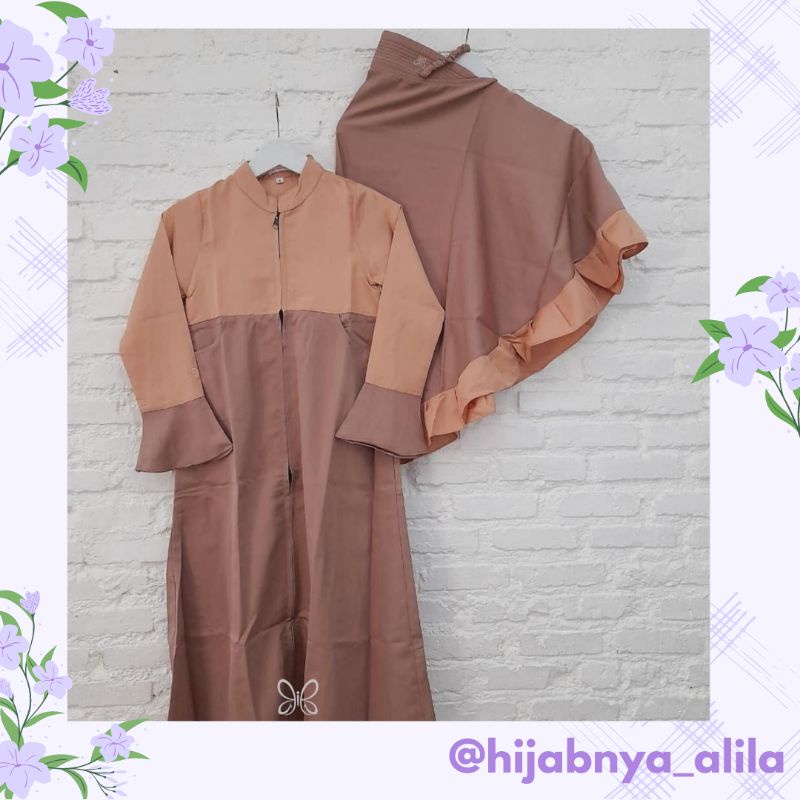 GAMIS ZIPPY CANDY / GAMIS ZIPPY KIDS / SET GAMIS ANAK / ALILA KIDS / HIJAB ALILA