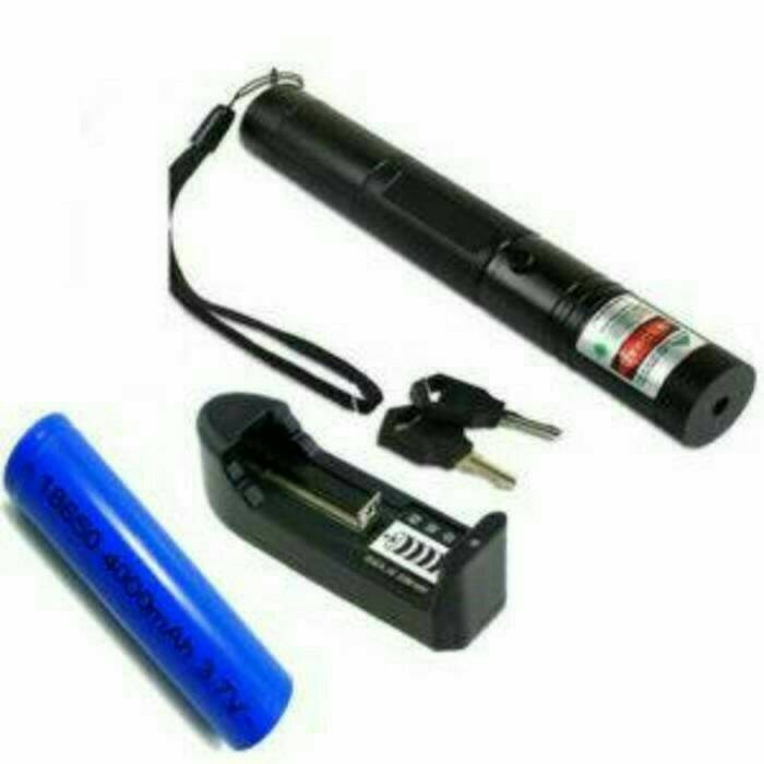 ELEKTRONIK LAMPU GREEN LASER POINTER 303 / LASER HIJAU POINTER 303