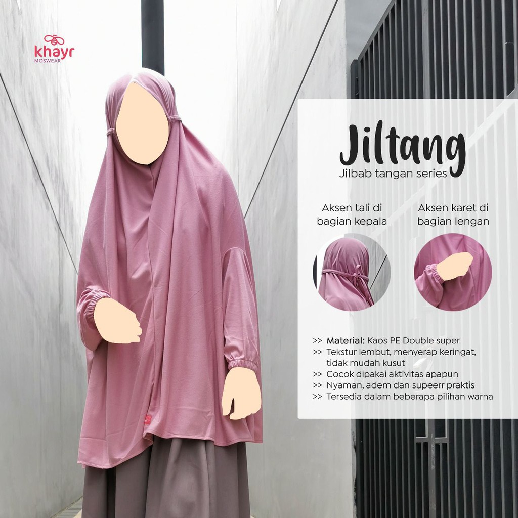 JILTANG jilbab tangan by Khayr Moswear