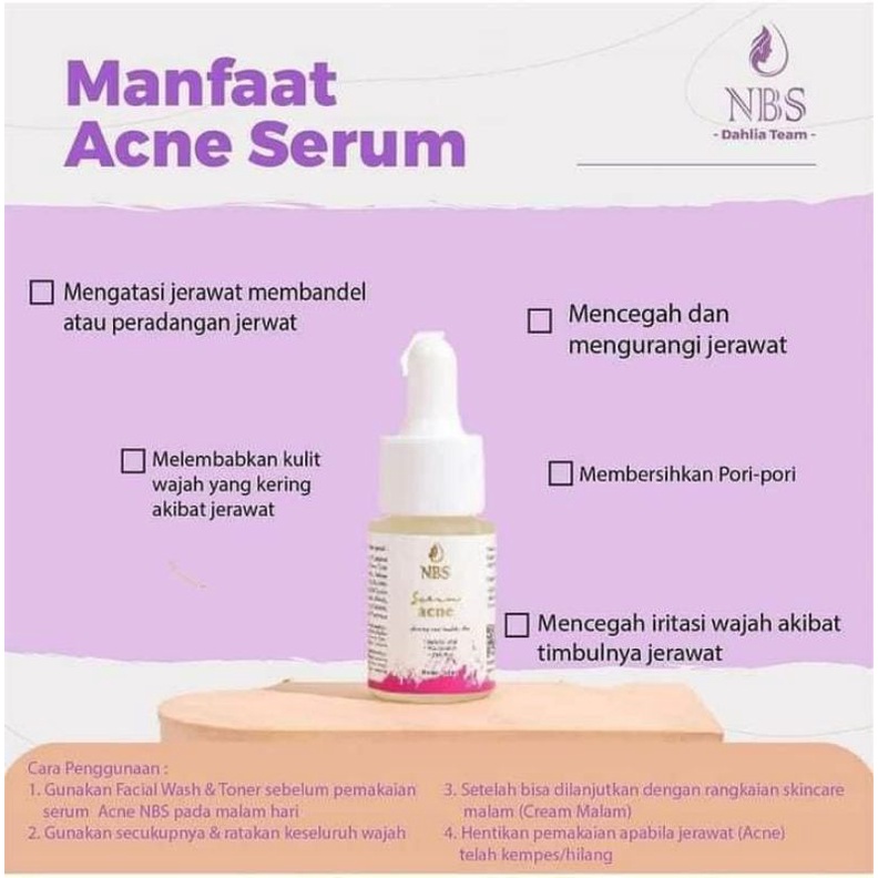 ACNE SERUM NBS / SERUM JERAWAT NBS