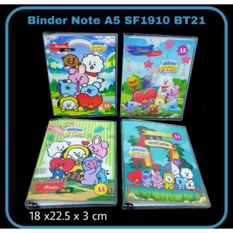 

~ COD - BINDER FILE A5 BT21 / MAP FILE BT21 / ORGANIZER BT21