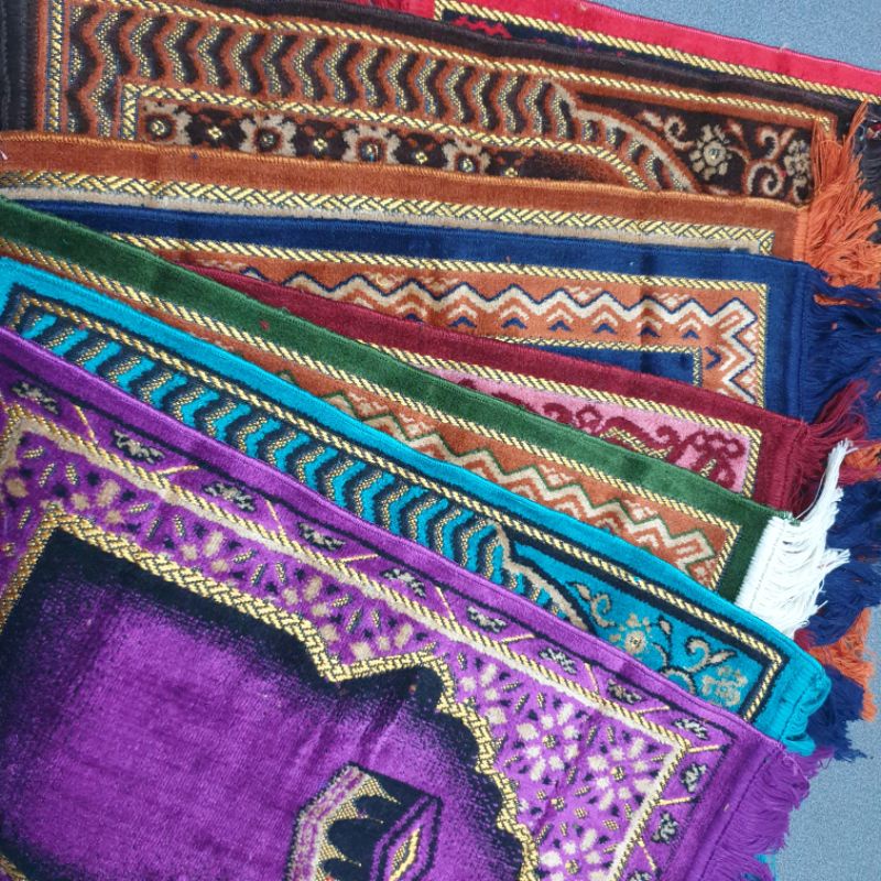 Sajadah Spigel Mini Turkey Motif Berkualitas / Sajadah Amir Kecil 35x60cm