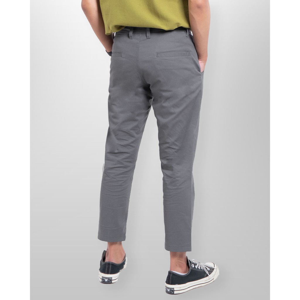 Neo Chino Ankle Pants - Grey