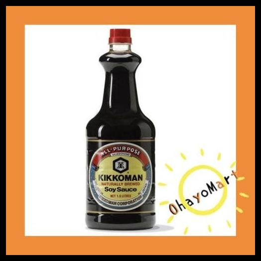 

TERBARUU!! Kikkoman Soy Sauce / Kikkoman Kecap Asin/ kikkoman shoyu 1,6L PROMO