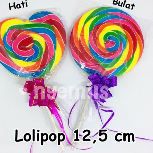 

Promo Awal Tahun Permen lolipop besar 12,5cm candy lollypop bulat dan hati s77>