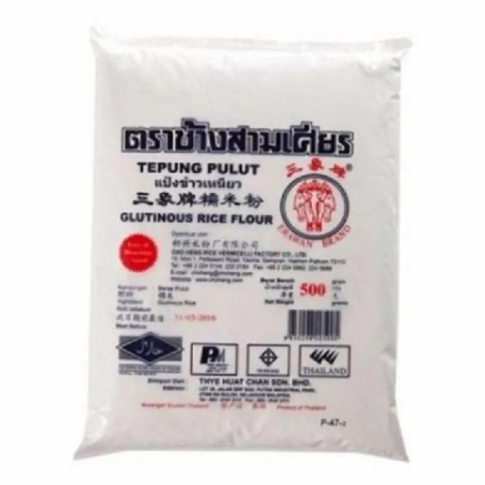 

TERBARU Tepung Pulut / Ketan Erawan 500 gr (20 bungkus / 1 dus)
