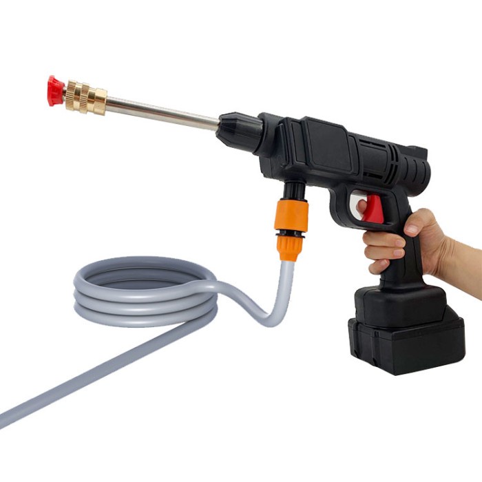 Alat Cuci Mobil Jet Washer Portable Water Spray Gun Cordless Wireless