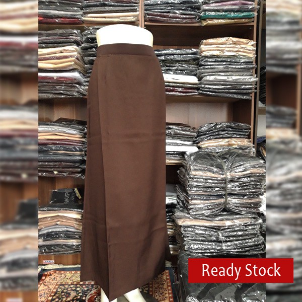 Rok Panjang XXXL, Rok JUMBO Wanita Pinggang Karet Bigsize Model A-line Untuk Kerja n Formal