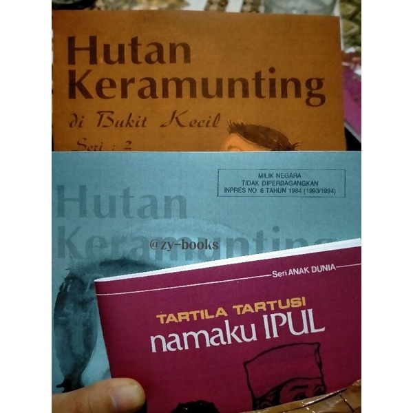 HUTAN KERAMUNTING DI BUKIT KECIL SERI 1 & 2 & NAMAKU IPUL - TARTILA TARTUSI - HUTAN KERAMUNTING SERI