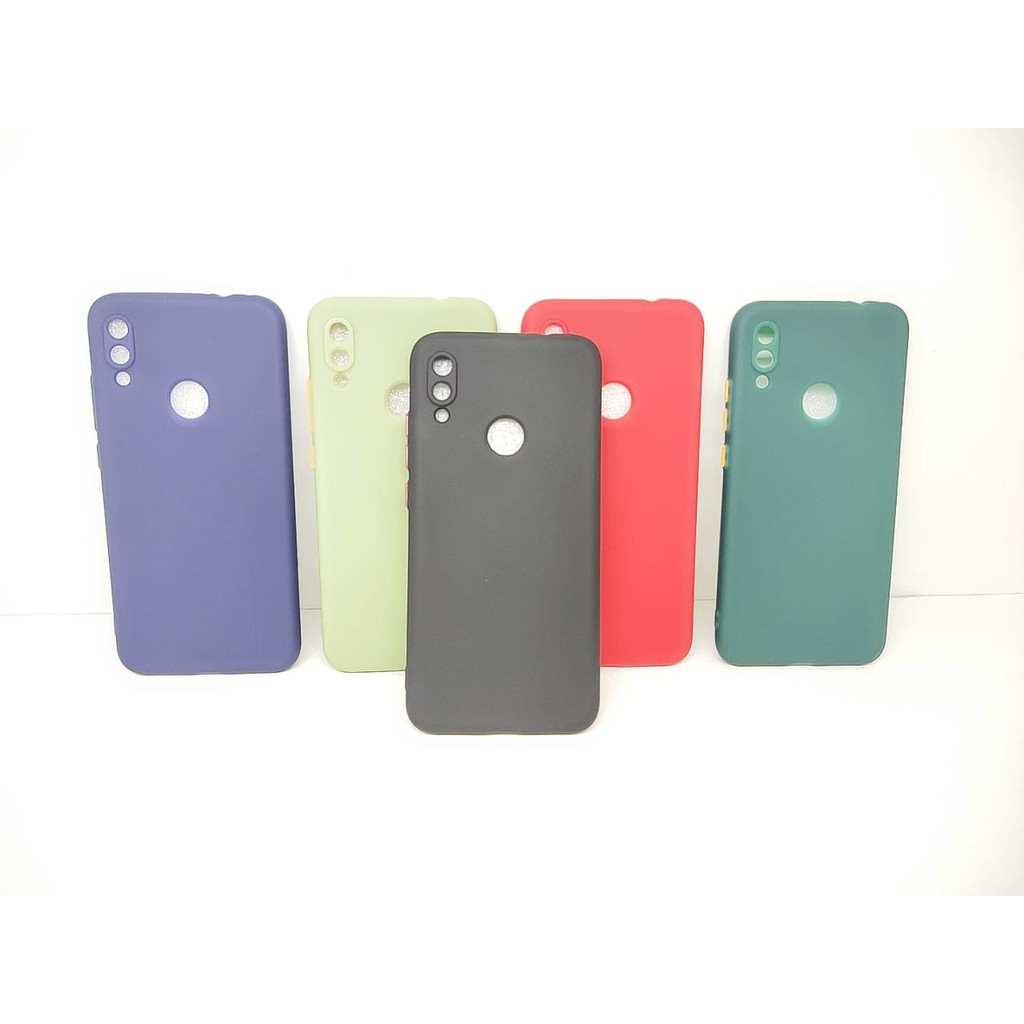 SMPC TPU Candy Redmi Note 7 Pro 6.3 inchi SoftCase Macaron Protection Camera inch SoftCase Macaron P