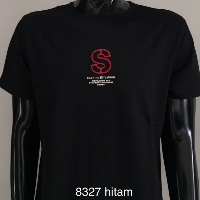 Kaos Oblong Pria Import kode 8327