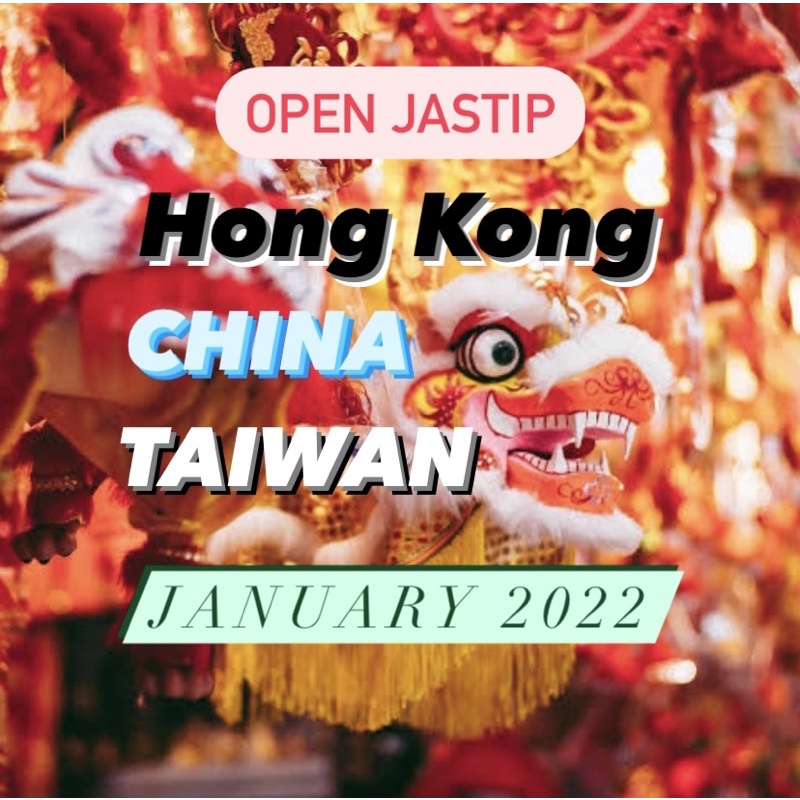 

Jastip HongKong China Taiwan Macau Januari 2022