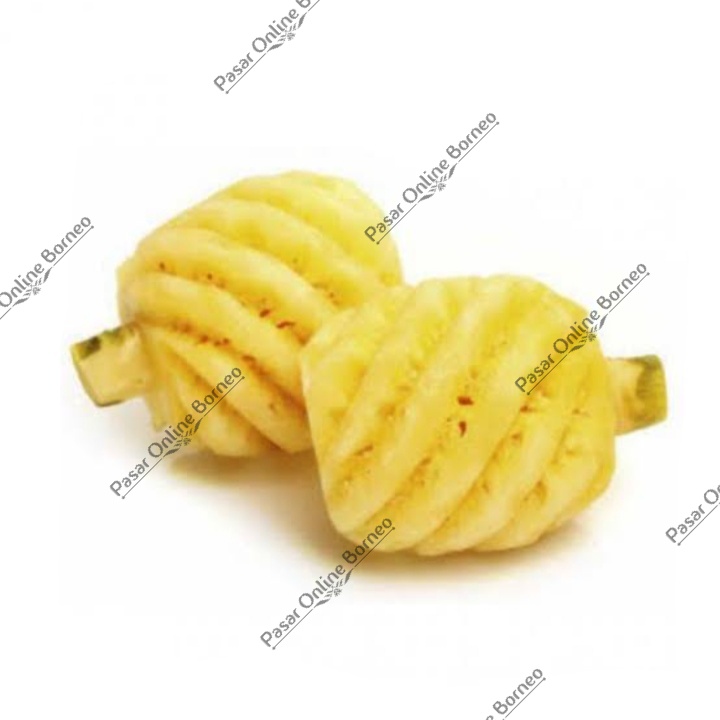 

Buah Segar Nanas Kupas Per Pcs