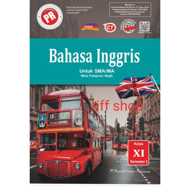 Buku Pr Lks Bahasa Inggris Kelas Xi 11 Semester 2 K13 Revisi Intan Pariwara 2020 2021 Shopee Indonesia