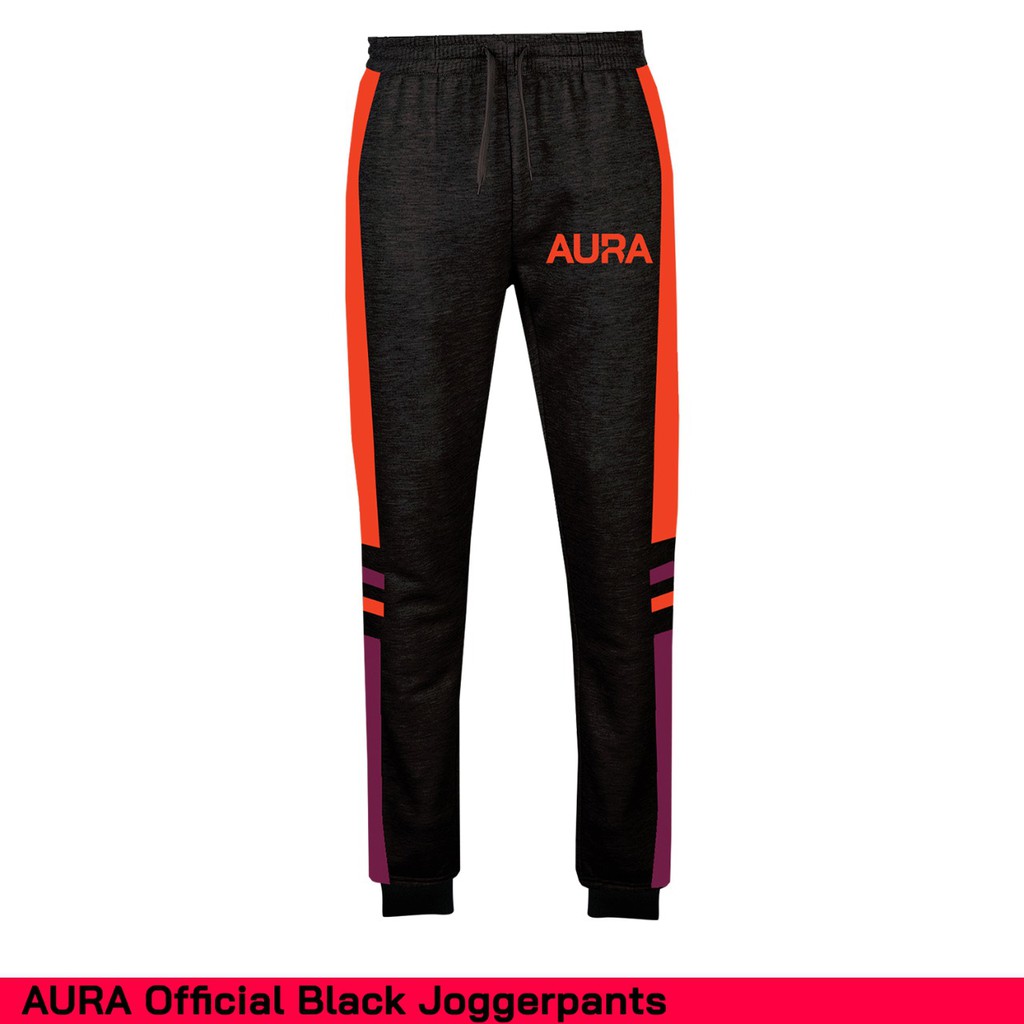 Aura Jogger Pants Hitam | Shopee Indonesia