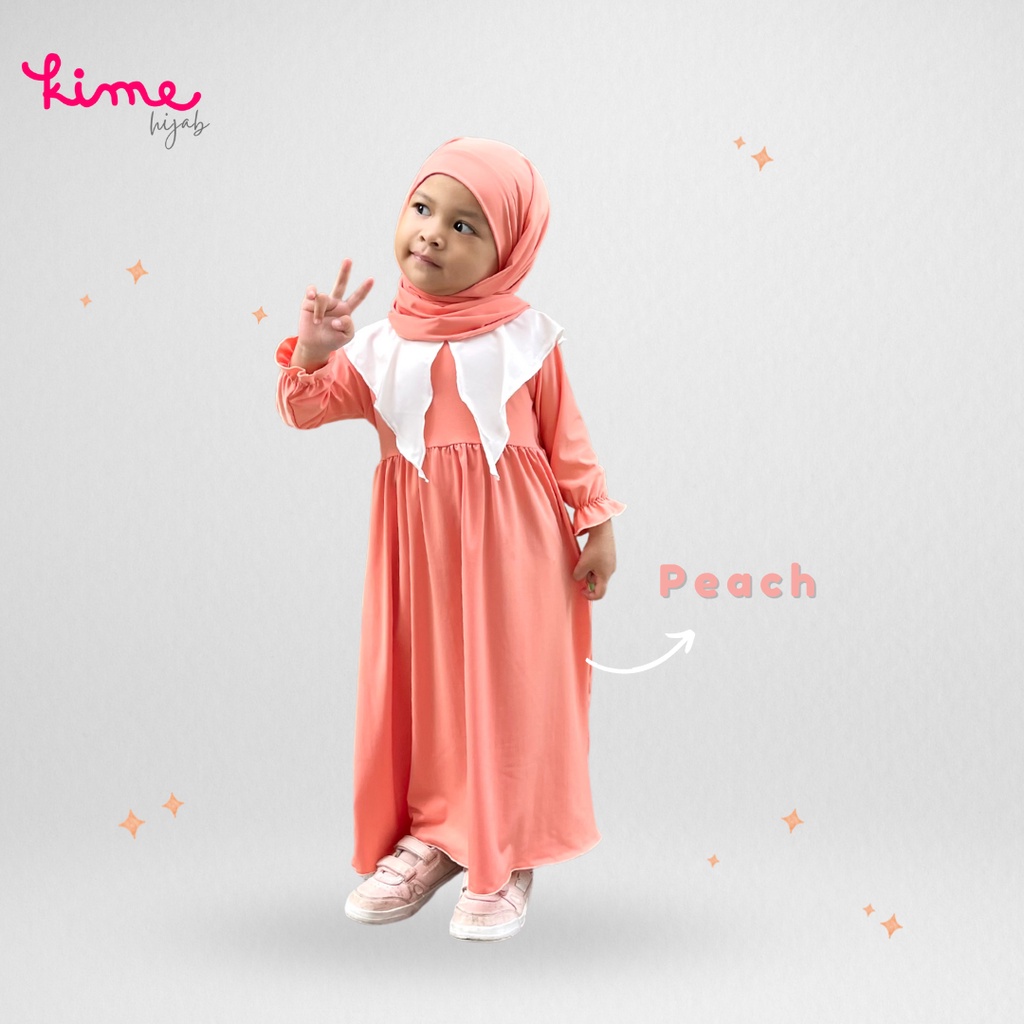 KIMEHIJAB Gamis Anak Perempuan Premium HUMAIRA DRESS