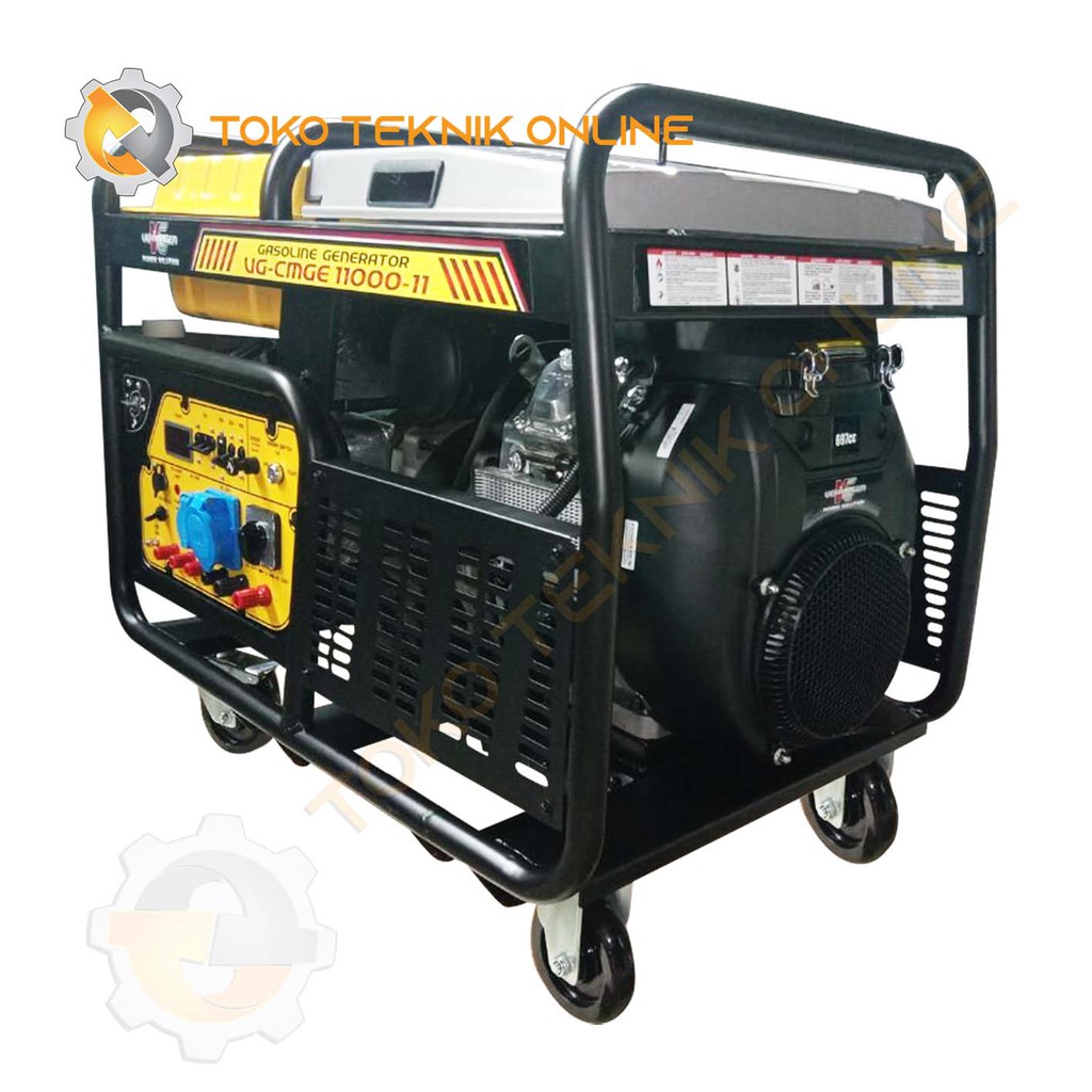 GASOLINE GENERATOR / GENSET 11000 WATT – DUAL PHASE – OPEN