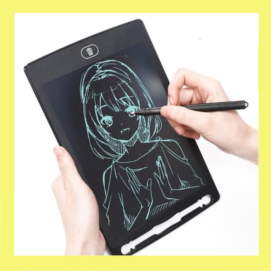 LCD Drawing Writing Tablet 8.5&quot; Papan Tulis Anak Dewasa Board writing pad Papan Magic