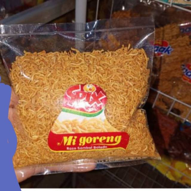 Snack kiloanmie spox goreng rasa balado isi 250 gram
