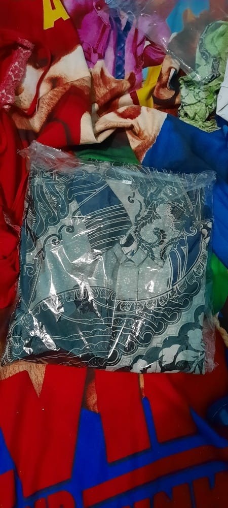 Maura Couple - Sania Ruffle Batik Couple Ori Ndoro Jowi Garansi Termurah Shopee - Couple Kintana