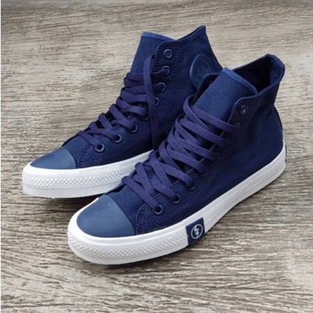SEPATU CONVERSE TINGGI NAVY PUTIH SPATU PRIA DEWASA 39-43