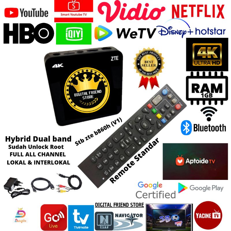 smart tv box indihome unlock root full all channel & full aplikasi v1 ram 1gb